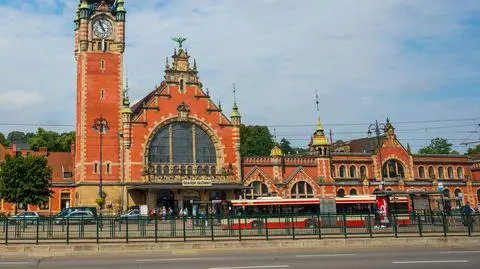 Dworzec w Gdańsku Głównym