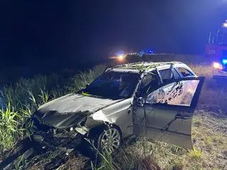 Kierowca pojazdu zmarł na miejscu