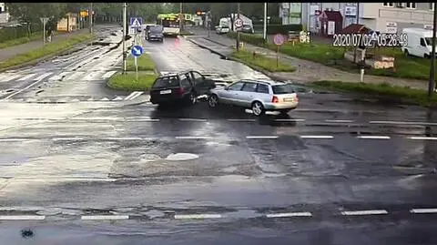 "Nie ustąpił pierwszeństwa". Chwila nieuwagi mogła się skończyć tragicznie. Nagranie ku przestrodze