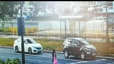 Policja przejście dla pieszych