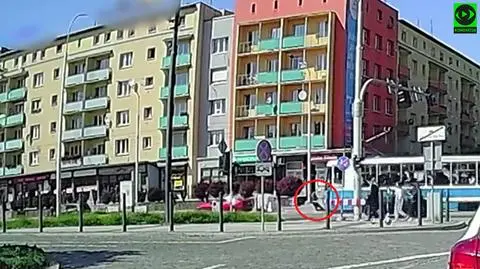 The man simply walked in front of the approaching tram