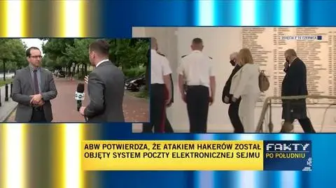 Stanisław Żaryn, spokesman for special services minister-coordinator, says hackers targeted Polish MPs
