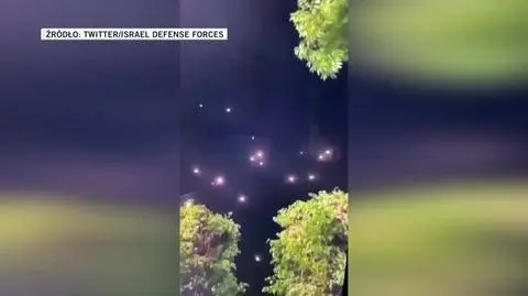 Israeli Iron Dome defense system repels missile attack launched by Hamas