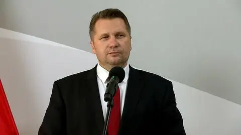 Poland's Education Minister Przemysław Czarnek