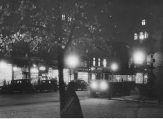 The Old Market Square at the exit of Ratuszowa street