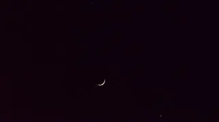 Wenus, Jowisz, Księżyc...