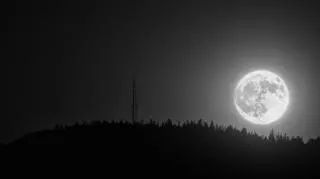 Pełnia księżyca nad Szyndzielnią