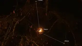 Koniunkcja Jowisza, Wenus i Księżyca