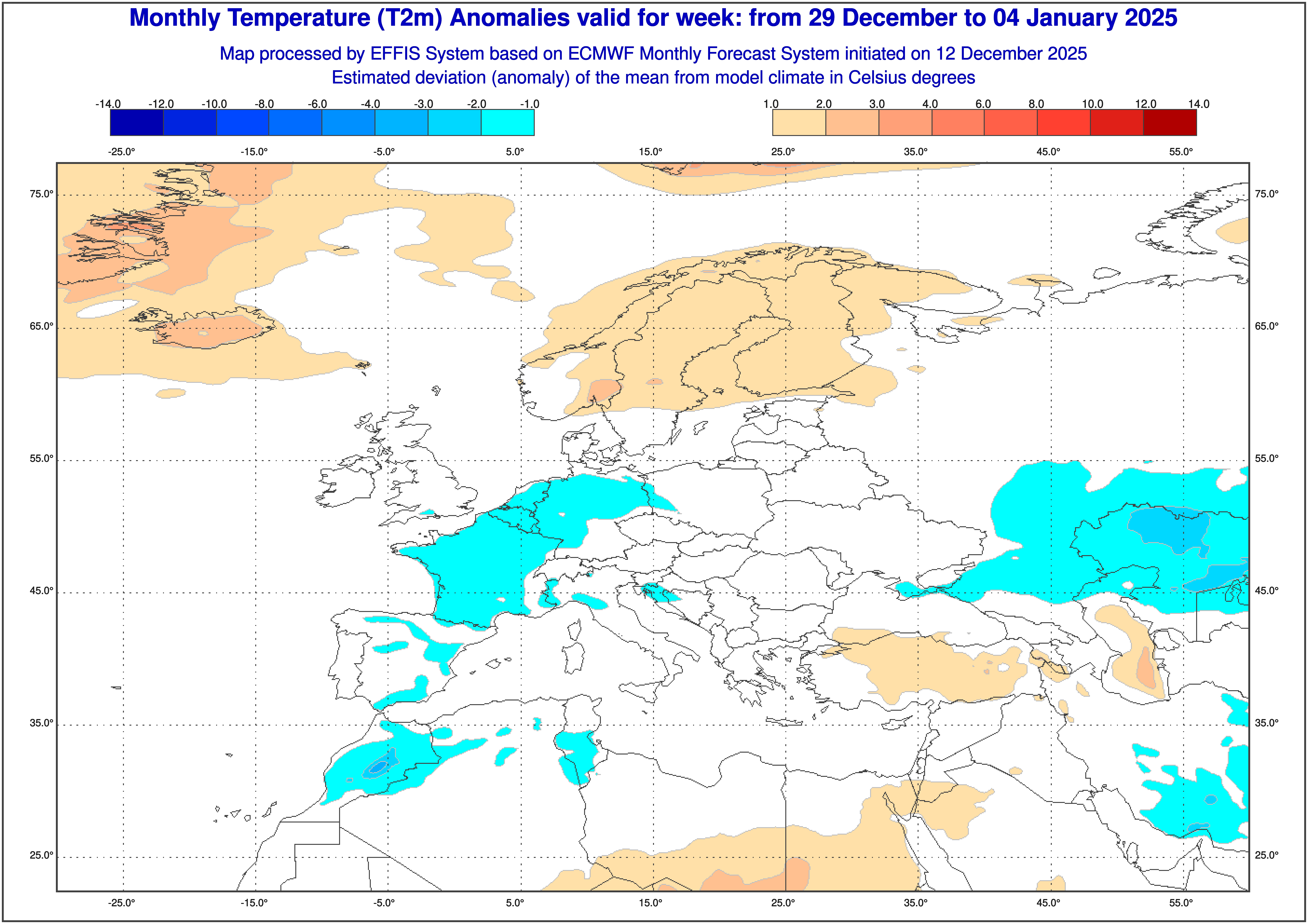 Ochłodzenie wkracza do Polski po świętach - temperatura poniżej normy na zachodzie kraju od 29 grudnia
