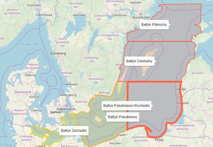 Ostrzeżenia przed sztormem dla Bałtyku
