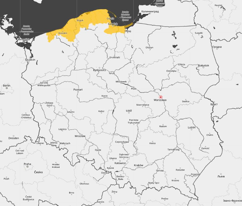 Ostrzeżenia meteorologiczne IMGW