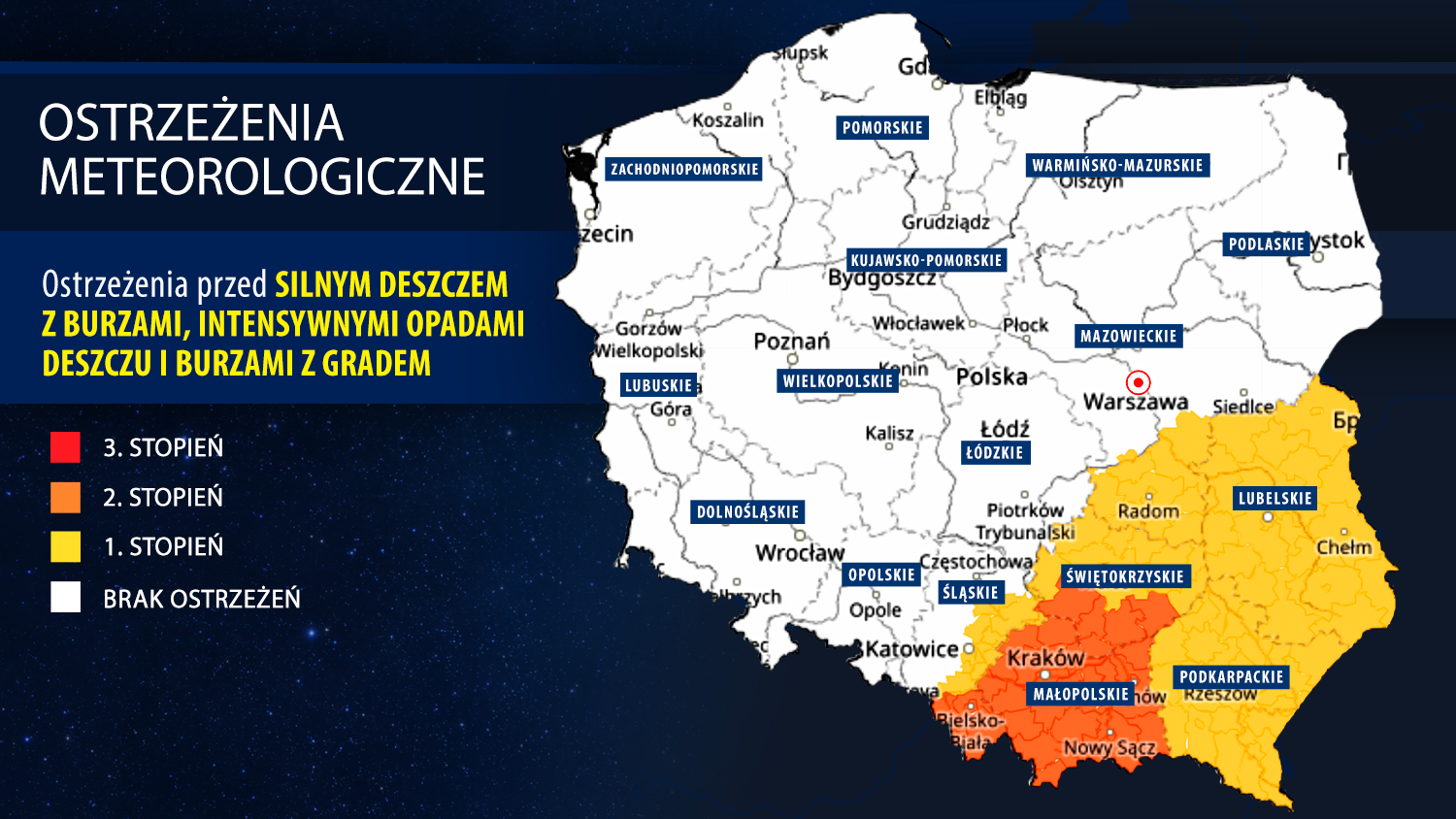 Ostrzeżenia meteorologiczne