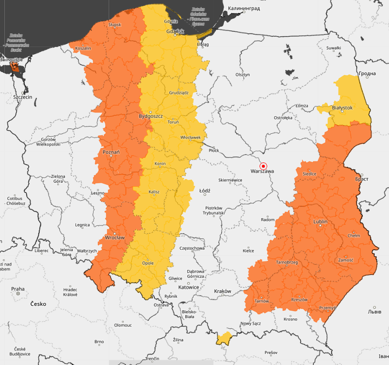 Ostrzeżenia meteorologiczne