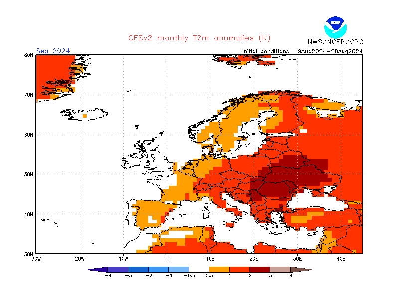 Prognoza odchylenia od normy średniej temperatury we wrześniu