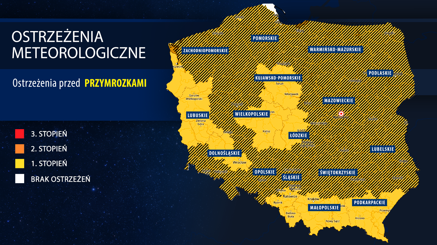 Ostrzeżenia meteorologiczne IMGW