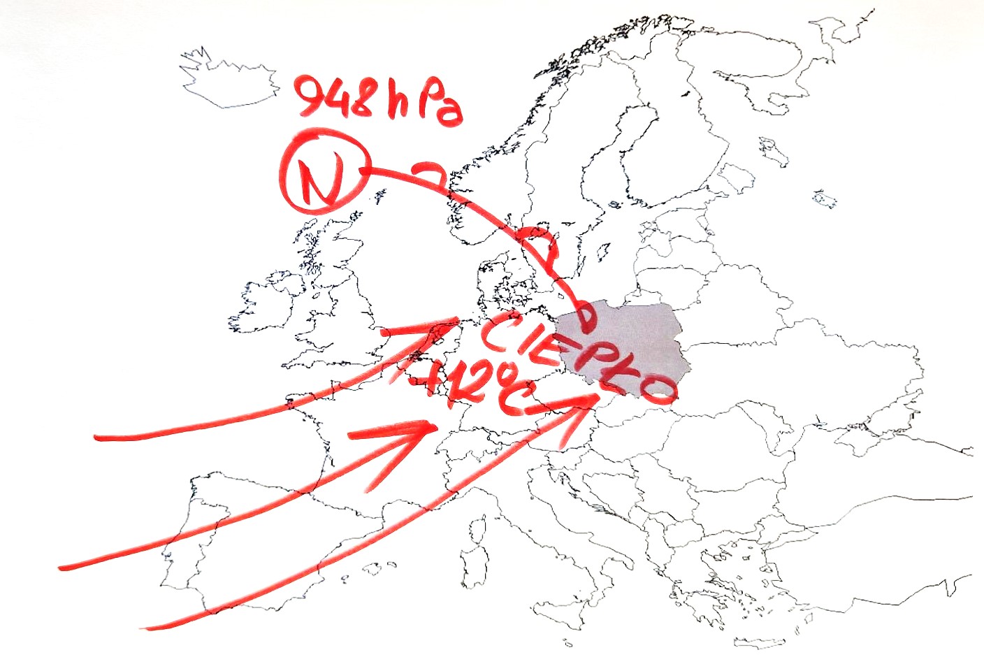 Napłynie ciepłe powietrze