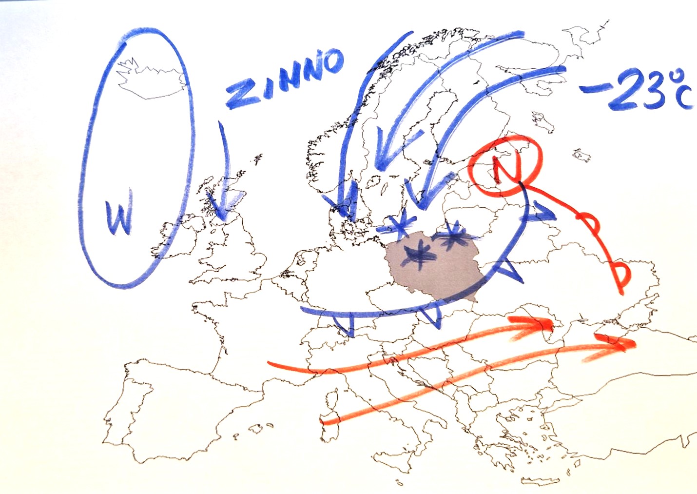 Sytuacja baryczna w Europie
