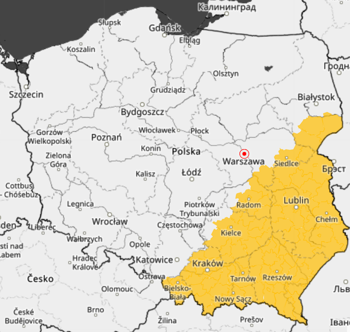 Ostrzeżenia meteorologiczne
