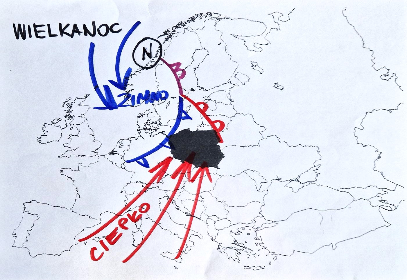 Pogoda w Niedzielę Wielkanocną