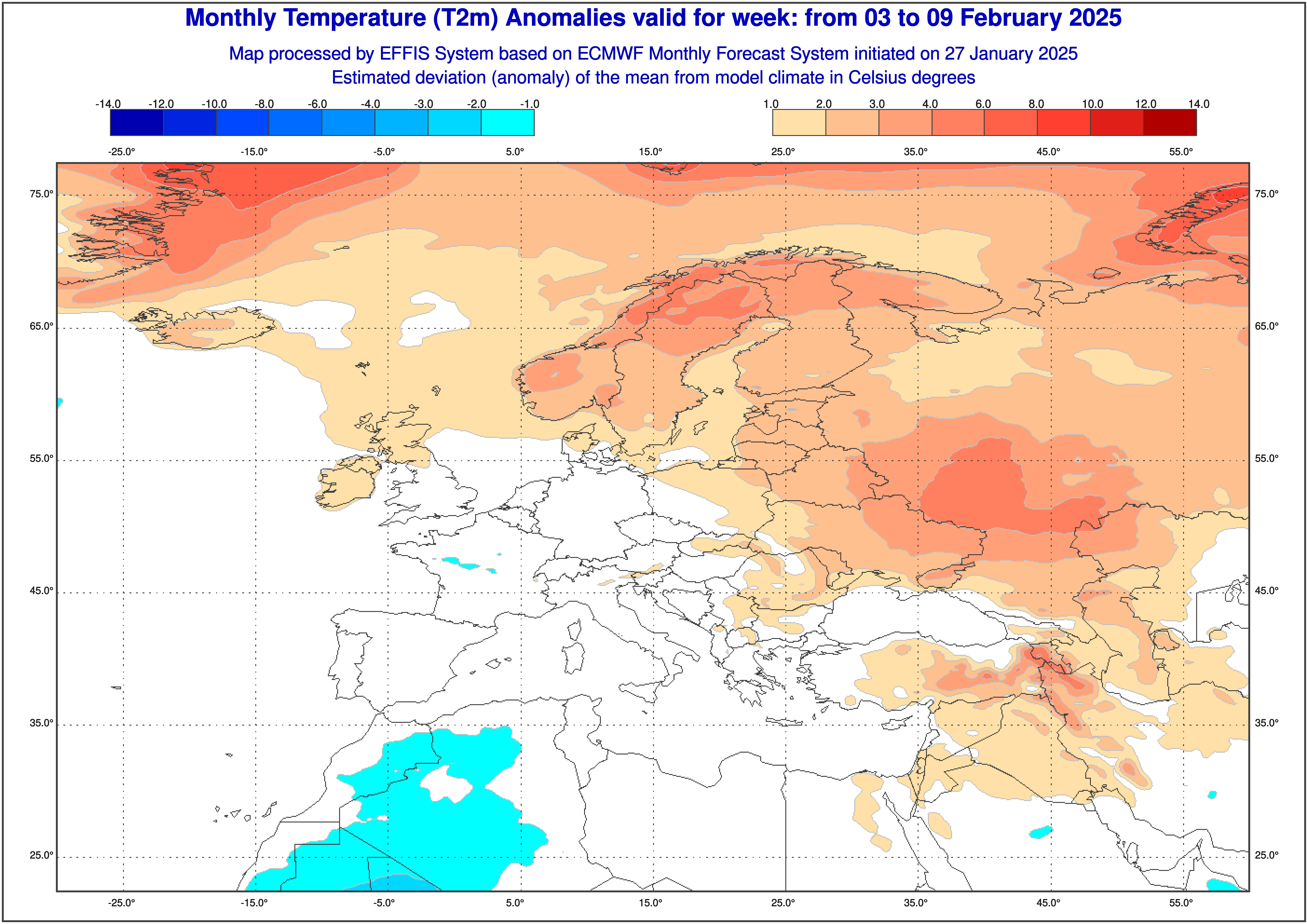 Prognoza temperatury w normie między 3 a 9 lutego na zachodzie i południu Polski