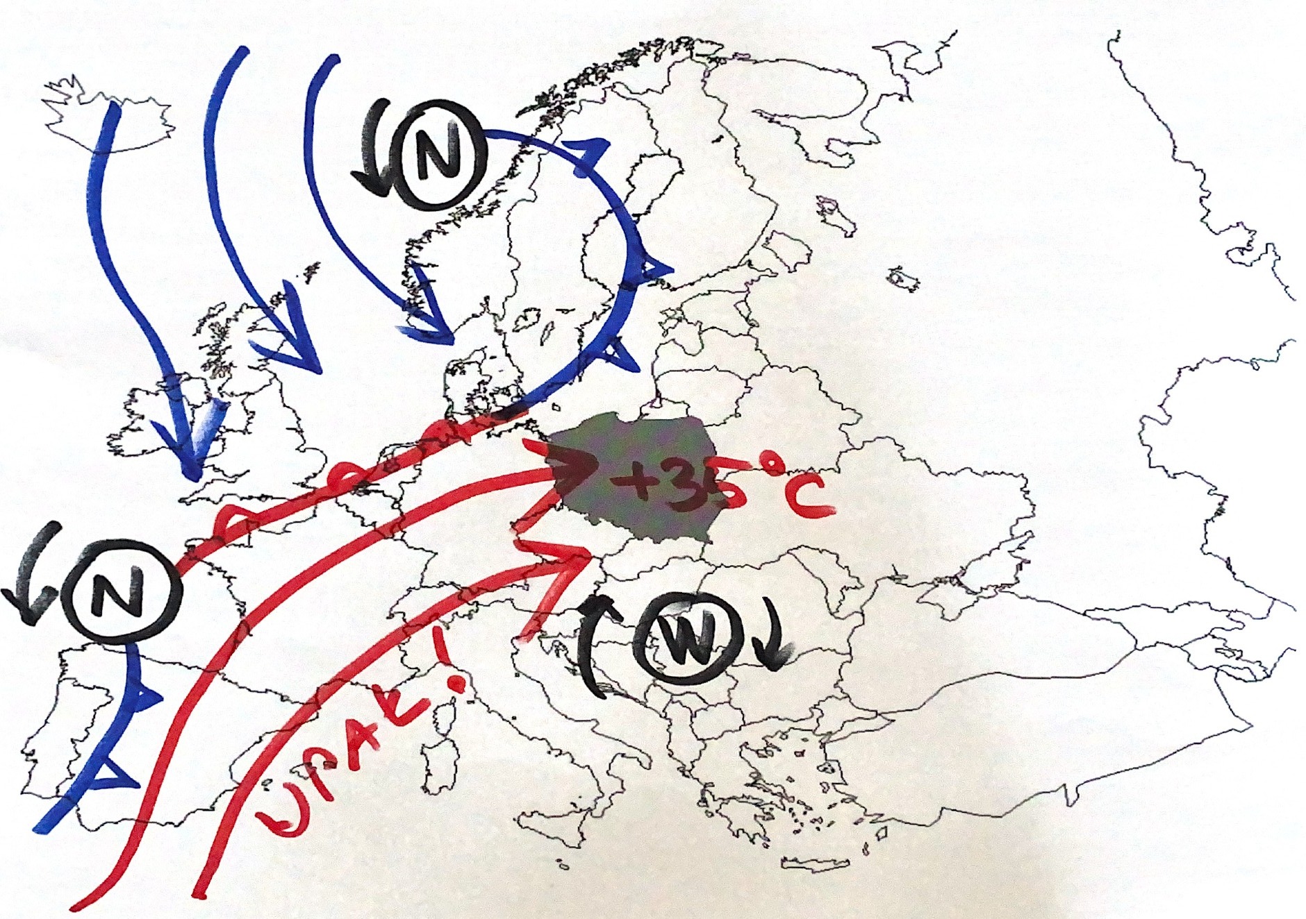 Sytuacja baryczna w Europie