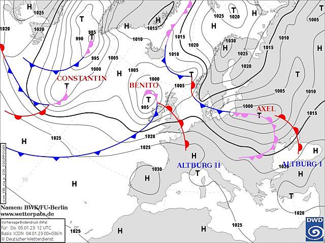 Sytuacja baryczna w Europie