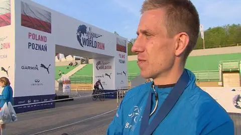 Bartek Olszewski wygrał polski bieg Wings for Life