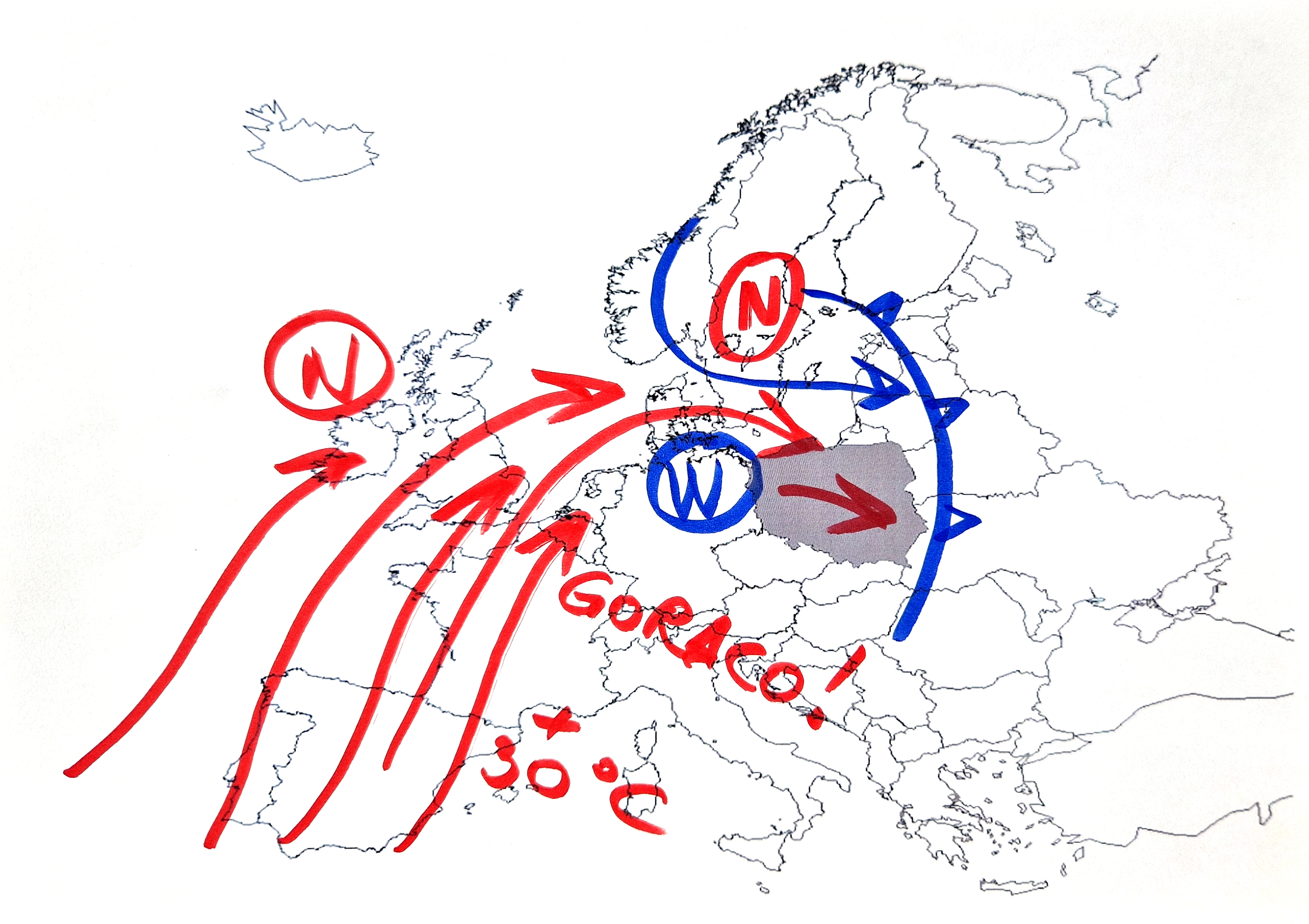 Sytuacja baryczna w Europie