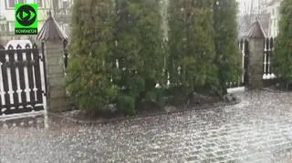 Burza gradowa w Zakopanem
