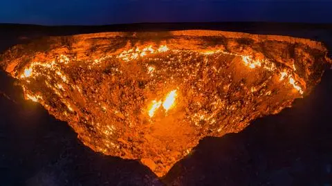 Władze Turkmenistanu chcą ugaszenia "wrót do piekieł"