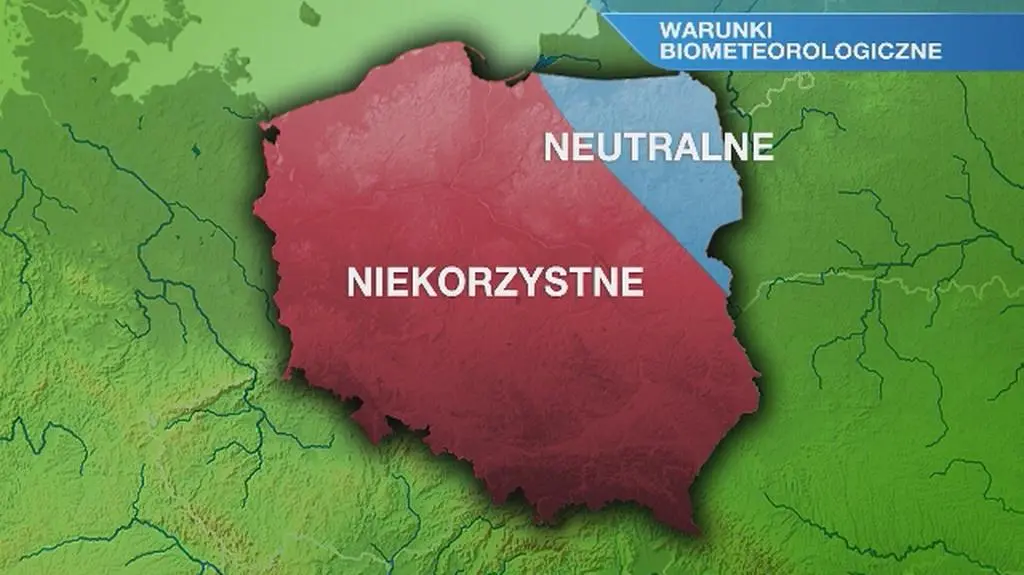 Warunki biometeo w piątek