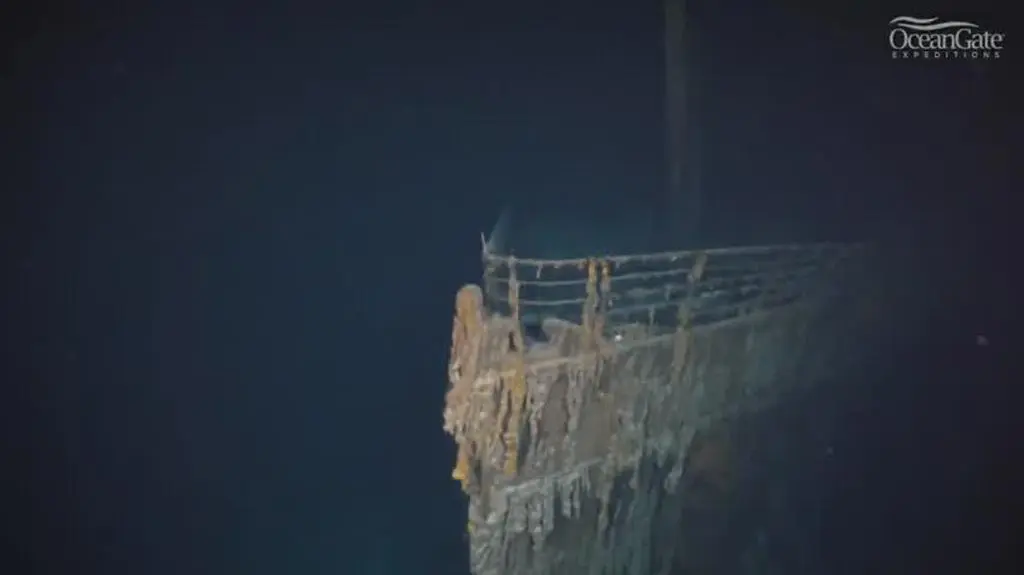 Pierwsze nagranie Titanica w jakości 8K