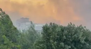 Pożar w Canakkale w Turcji wymusił ewakuację szpitala i uniwersytetu