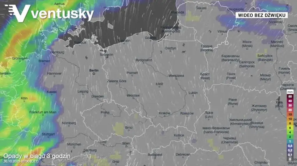 Przez Polskę przechodzi front atmosferyczny