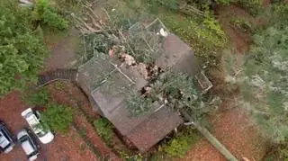 Budynek został zniszczony