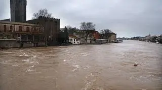 Powodzie na południu Francji