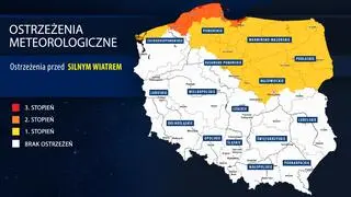 Ostrzeżenia przed silnym wiatrem