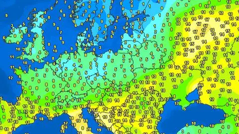 Temperatura w Polsce o godzinie 5.50 w poniedziałek