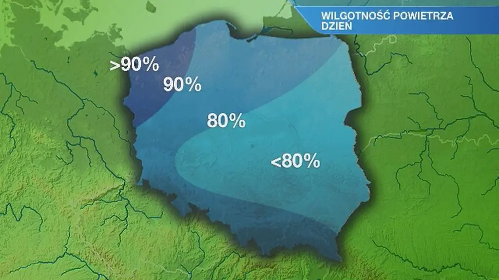 Warunki biometeorologiczne w środę