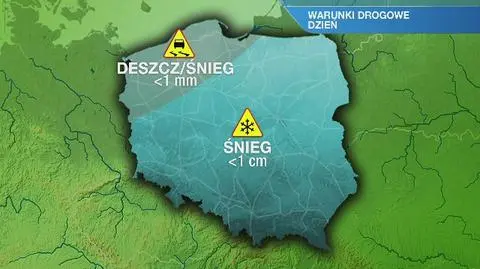 Warunki drogowe w czwartek