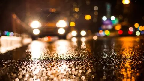 Nocą drogi zrobią się śliskie od deszczu
