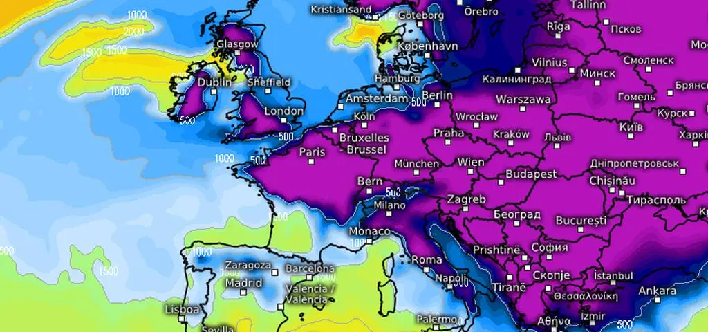 Pogoda na święta i nowy rok. W atmosferze rozgrywa się szekspirowski dramat