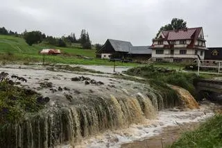 Zalania i podtopienia w Witowie
