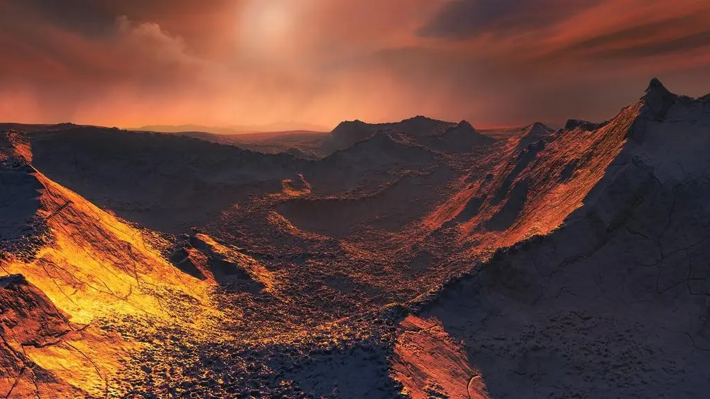 Wokół Gwiazdy Barnarda krąży planeta - super-Ziemia (ESO/L