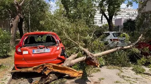 Split po przejściu gwałtownej burzy