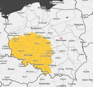 Ostrzeżenia meteorologiczne IMGW