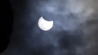 Częściowe zaćmienie Słońca w Hiszpanii