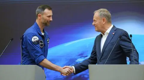Spotkanie premiera z polskim astronautą