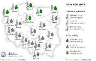 Aktualnie czytasz: Якою буде зима і початок весни в Польщі?  Довгостроковий прогноз IMGW