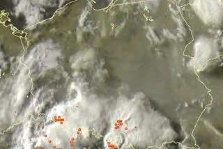 Wyładowania nad Polską